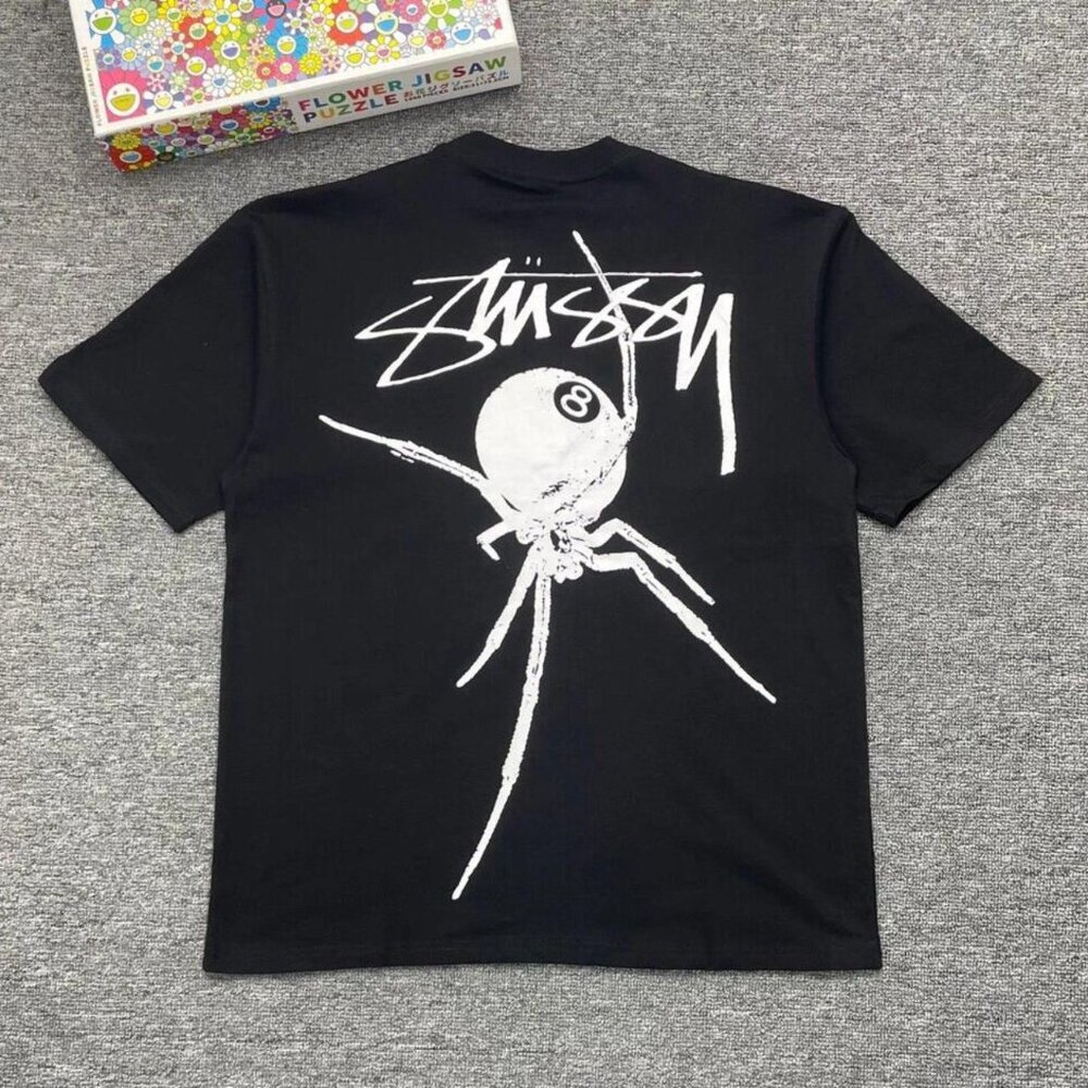 Stüssy Men's Black T-shirt